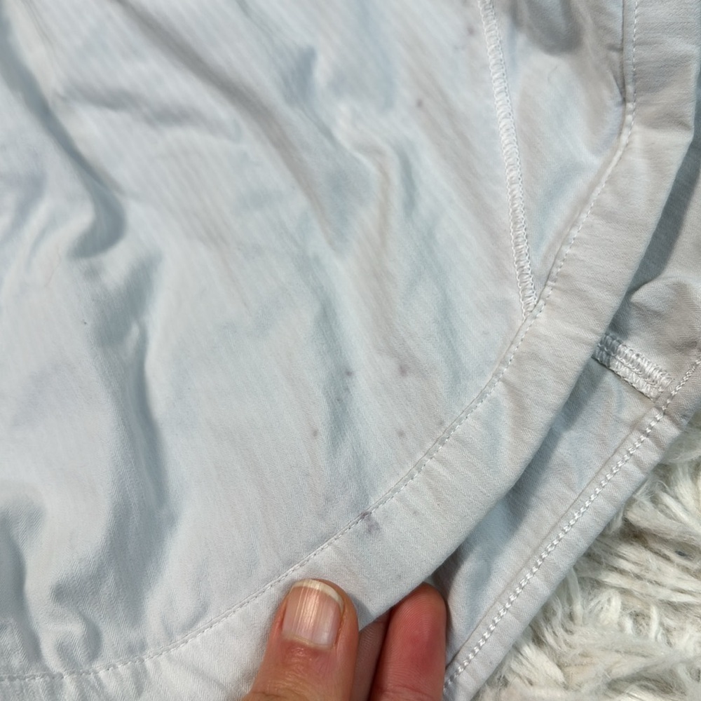 Lululemon Track That High-Rise Lined Short 3" White - Picture 2 of 12